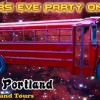 Portland 2014 / 2015 New Year’s Eve Party on Wheels w/ Shanghai Portland | 6 Bar Stops, Costumes, Drinks Shanghai Portland Party Bus New Year's Eve Galactic Bus