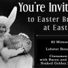 2015 Portland Easter Brunch @ EastBurn | Reservations, Mimosas, Bacon & Bourbon Cinnamon Rolls Easter @ EastBurn