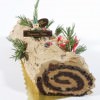 Treat Your Friends & Family w/ Christmas / Holiday Treats from Pix Patisserie | Holiday Tea, Bûche de Noël, New Year’s Eve Chocolate Buffet, Champagne Toast Traditional Buche de Noel_ cropped pix patisserie