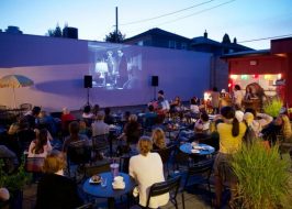 Free Outdoor Summer Movies in Pix Patisserie’s Courtyard presents West Side Story | Beer & Cider Garden, Dusk, Free Popcorn Pix Patisserie Movie Nights