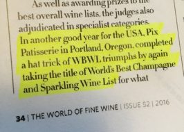 Master Cooking Class w/ Cheryl Wakerhauser @ Pix Patisserie | Introduction to Champagne Pix Patisserie Wine LIst