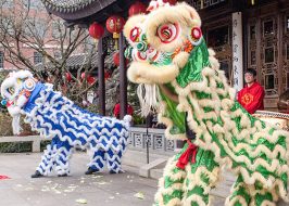 Lan Su Chinese Garden Celebrates Chinese New Year—Year of the Rat | Extended Hours, Lion Dances, Cultural Performances, Martial Arts & More! Chinese New Year Lion Dances at Lan Su Chinese Garden