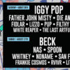 Win Tickets ($396): Musicfest NW Presents 2017 Project Pabst Music Festival | Iggy Pop, Beck, Nas, Father John Misty, Spoon Die Antwoord, Lizzo, Whitney, Noname Musicfest NW Presents 2017 Project Pabst Music Festival