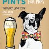2017 Posters & Pints for Pups @ Produce Row Cafe | Limited Edition Prints, Benefit of Pixie Project, posters & Pints