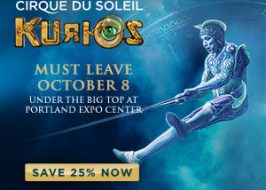 Cirque du Soleil Presents KURIOS @ Portland Expo Center | Save 25% Now! Featuring A World of Curiosities to Unravel, The Visible Becomes Invisible, Changing Perspectives, A World Turned Upside Down Kurios