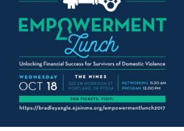 Bradley Angle’s 2017 Empowerment Lunch | Funds Programs for Survivors of Domestic Violence, Hosted by Poison Waters, Bid on Pass-The-Purse Stuffed w/ High End Goodies! Empower_Lunch_bradley Angle