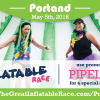 2018 The Great Inflatable Race @ Portland International Raceway | Feel Like a Kid Again w/ 8-10 Massive Inflatables, Coupon / Promo Code The Great Inflatable Race