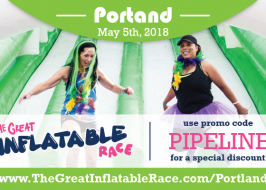 2018 The Great Inflatable Race @ Portland International Raceway | Feel Like a Kid Again w/ 8-10 Massive Inflatables, Coupon / Promo Code The Great Inflatable Race