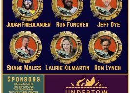 Lincoln City Laughs Presents 2018 Undertow Comedy Festival | 32 Comics, Featuring Ron Funches, Judah Friedlander, Jeff Dye & More! Undertow Comedy Festival promo poster