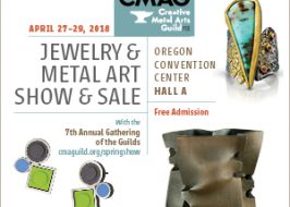 2018 Jewelry and Metal Arts Show @ Oregon Convention Center | FREE, Gathering of the Guilds, Featuring a Wide Range of Metals The 2018 Jewelry and Metal Arts Show