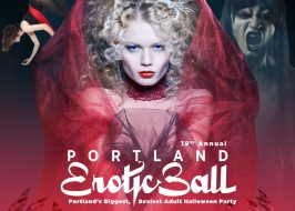 2018 Portland Erotic Ball Halloween Party @ Crystal Ballroom | Costume Contest, Cash Prizes, 3 Floors, Bands, DJs, Aerialists, Burlesque Performers & More! Erotic Ball Digital Ad