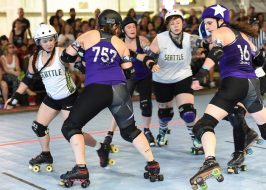 Win Tickets ($44): Rose City Rollers Portland vs. Seattle @ Oaks Park | Wreckers vs. Jet City & Wheels of Justice vs. Rat City Wreckers vs. Jet City & Wheels of Justice vs. Rat City