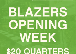 Celebrate the Return of Blazers Basketball w/ Pure Green! | Featuring $20 Quarters on Select Strains blazers