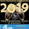 Portland 2018/ 2019 New Year’s Eve Party @ The EastBurn | Champagne Toast, Dancing, Music, NYE Dinner Specials EastBurn NYE 2019