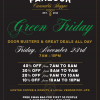 2018 Green Friday @ Parlour Cannabis Shoppe | Portland 2018 Black Friday Specials, Doorbuster Deals, Free Swag for First 50 Inside, Giveaways, Holiday / Christmas Gift Ideas Green Friday at Parlour Cannabis Shoppe