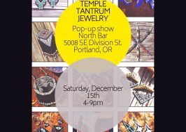 Temple Tantrum Jewelry Pop-up Shop @ North Bar | 2018 Holiday / Christmas Gift Ideas, One of a Kind Jewelry Inspired by Pacific Northwest Temple Tantrum Jewelry pop-up shop