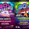 Win Tickets ($70+): 80s Weekend @ Crystal Ballroom | Video Dance Attack & Rock Tribute Bands 80s weekend