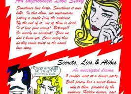 Win Tickets ($30): Date Night Double Feature @ Funhouse Lounge | Portland 2019 Valentine’s Day Weekend, Til Death Do Us Part: An Improvised Love Story, Secrets, Lies & Alibis: An Unscripted Drama date-night-poster-2019-1