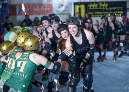 Win Tickets ($40): Rose City Rollers Season 14 Opener @ Oaks Park | Guns N Rollers vs. High Rollers & Break Neck Betties vs. Heartless Heathers Rose City Rollers