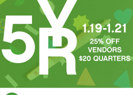 5-year Anniversary Weekend @ Pure Green | 25% Storewide Discount, Vendor Pop-ups Pure Green-5yr-anniversary