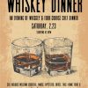 “Get Toasty” Whiskey Dinner @ North 45 | Featuring 4-course Chef Dinner, Whiskey Pairings, & Whiskey Education Whiskey dinner N45-web