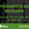 2019 Portland President’s Day Weekend Sale @ Pure Green | Storewide Discounts on Popular Cannabis Products Pure Green Presidents