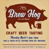 Brew Hog Blowout Craft Beer Tasting @ North 45 | 20 Breweries, Patio, Smoke Ribs Brew Hog Blowout Craft Beer Tasting