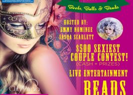 Portland 2019 Mardi Gras Party @ Club Privata | Boobs, Balls & Beads, Sexiest Couple Contest, Hosted by Sasha Scarlett Mardi Gras Club Privata