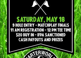 The QuarterWorld Open Pin-Golf Tournament | IFPA Sanctioned, 9 holes pingolf Tournament