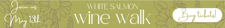 white salmon wine walk banner 2023