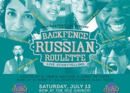 Back Fence PDX: Russian Roulette @ The Old Church | Storytellers Have 5 Minutes to Prepare a True 5-Minute Story BF_InstaPost_7.13 (1)