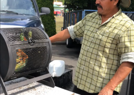 Get Your Fresh, PNW-grown Peppers Roasted on Site @ 2 Portland Farmers Markets | PSU & Lents International Farmers Markets Roasting Pepper Image 2