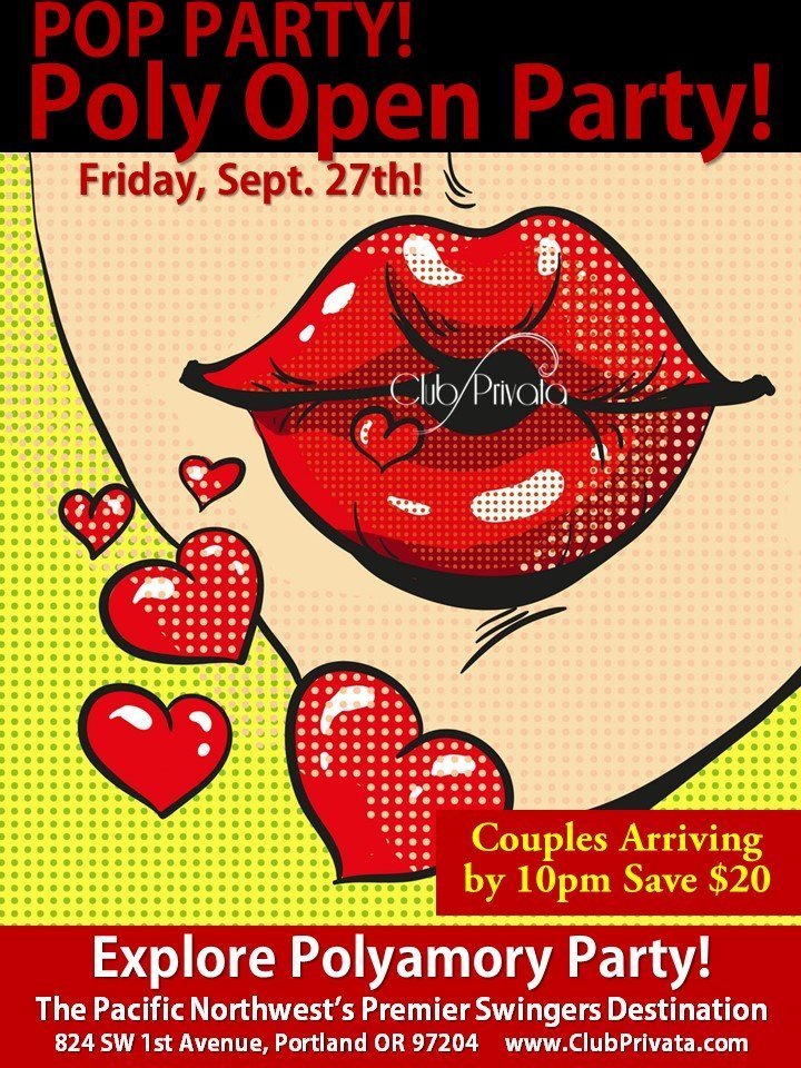 Pop Party! Poly Open Party Club Privata Explore Polyamory, Paci picture Pop Party! Poly Open Party Club Privata Explore Polyamory, Paci