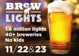 2019 Portland Brewlights @ Oregon Zoo | ZooLights Just For Adults, 50+ Vendors, Samples, Food Trucks, Holiday / Christmas Light Display Brewlights_Ad_300x250_2019