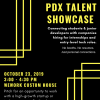 PDX Talent Showcase @ WeWork Custom House | Connecting Hiring Companies w/ Students & Junior Developers at A Pitch-Style, Matchmaking Event PDX Talent Showcase Flyer_PNG_Fall 2019