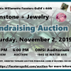 44th Gemstone and Jewelry Auction @ OMSI | Features Gemstones Faceted by and Jewelry Created by Guild Members flyer-44th Gemstone and Jewelry auction