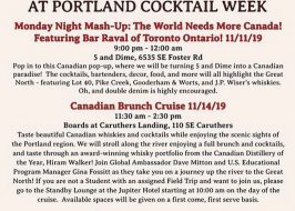 Monday Night Mash-up: The World Needs More Canada @ 5&Dime | Featuring Canadian Cocktails,Bartenders, Decor, Food & More! monday canada @ 5&dime