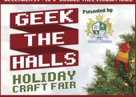 2019 Portland Geek the Halls Holiday Bazaar @ Lloyd DoubleTree | 80+ Vendors, Art, Crafts, Holiday / Christmas Gift Ideas & More! GTH2019_RCCCHalfPageAd
