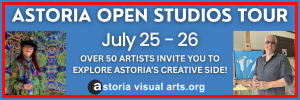 Astoria Open Studios Ad (300 x 100 px)