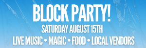 University Station Block Party 300x100