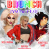 Drag Brunch @ NW Portland’s 23Hoyt | No Cover, $2 Mimosas, Reservations, Featuring Bolivia Carmichael & Friends DRAG_BRUNCH_JAN2019_web2