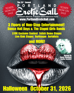 Portland Erotic Ball 2026 Instagram Post