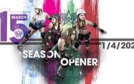Rose City Rollers Season 15 Opener @ The Hangar at Oaks Amusement Park | Heartless Heathers vs. Guns N Rollers & Break Neck Betties vs. High Rollers SeasonOpener2020_FbEvent-1024x576