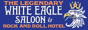 white eagle saloon banner