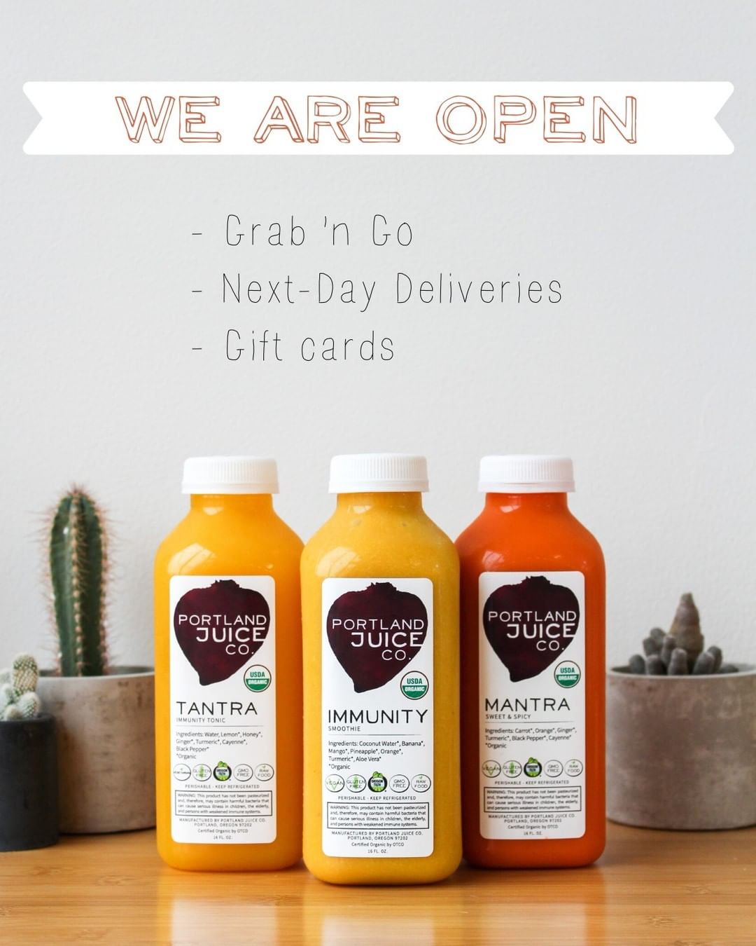 Win Juice (50) FREE PortlandArea Juice Delivery w/ Portland Juice Co