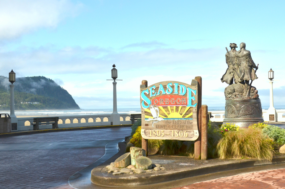 Seaside Oregon Sign