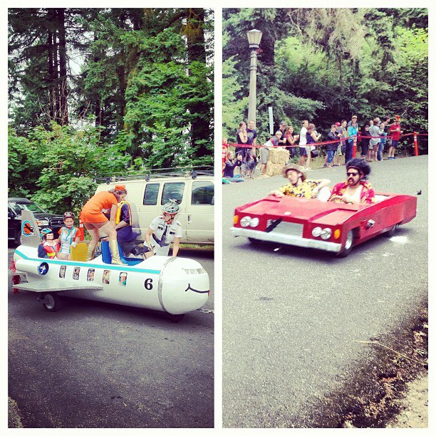 2023 Portland Adult Soapbox Derby All Ages Shoebox Derby, Schedule