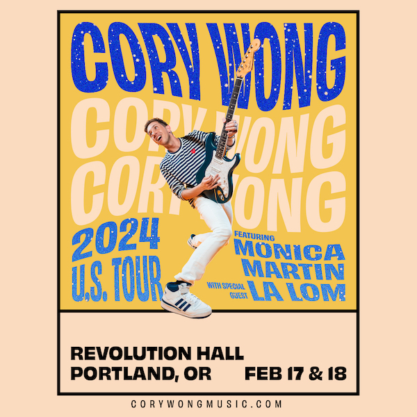 Win Tickets (70) Cory Wong featuring Monica Martin (Night 2) Revolution Hall w/ LA LOM