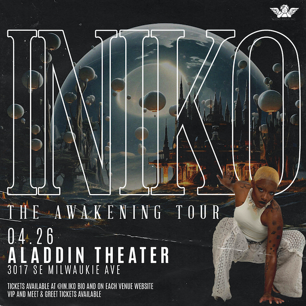 Win Tickets (60) INIKO “The Awakening Tour” Aladdin Theater