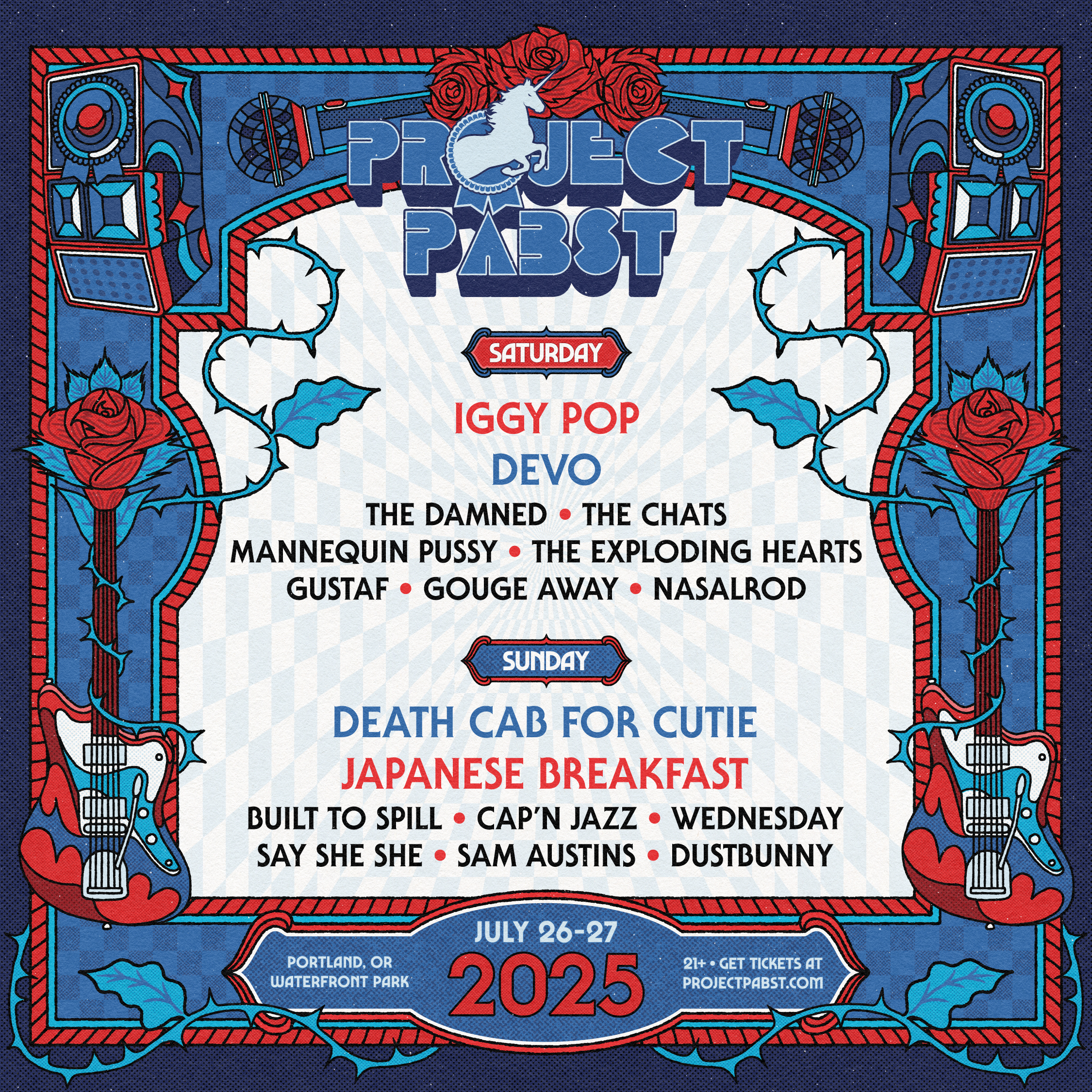 Win Tickets ($400): 2025 Project Pabst @ Tom McCall Waterfront